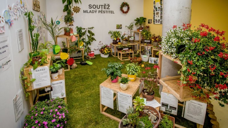 Expozice Českého zahrádkářského svazu - Zemská výstava